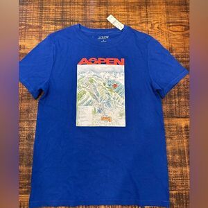 NWT- J. Crew Short Sleeve Graphic Tee